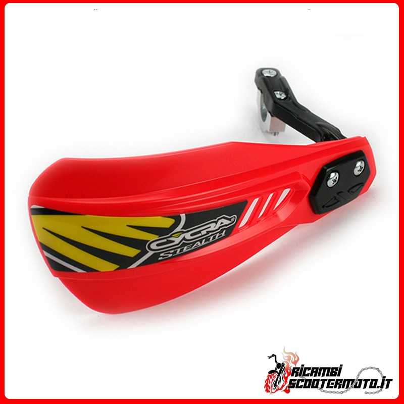 STEALTH PRIMAL HANDGUARDS RED HONDA CR 125 R 2000-2007
