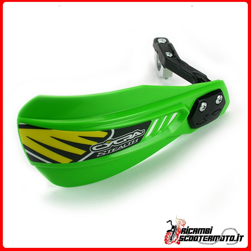 STEALTH PRIMAL GREEN HANDGUARDS KAWASAKI KLX 110 2002-2009