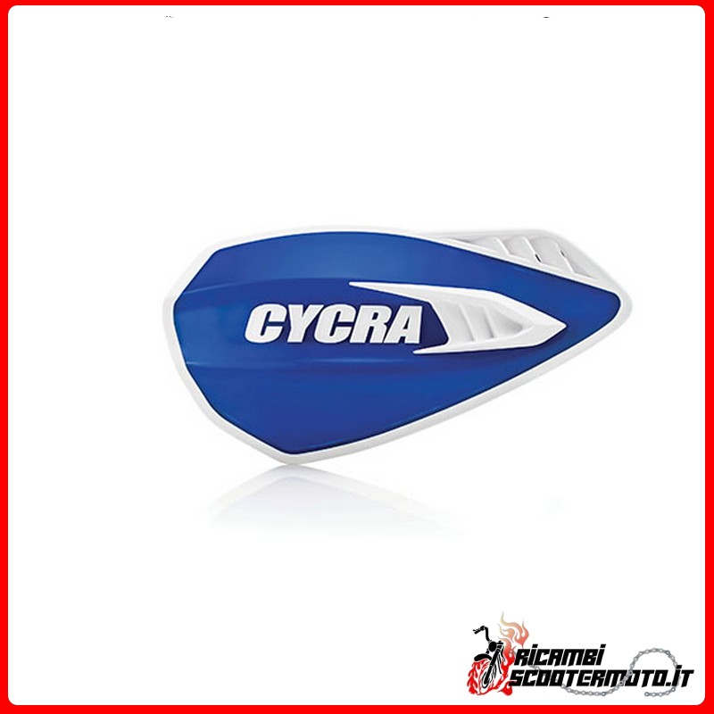 CYCLONE HANDSCHUTZ - Blau - Weiß TM 125 CROSS/ENDURO 1999-2002 CYCLONE HANDSCHUTZ - Blau - Weiß TM 125 CROSS/ENDURO 1999-2002