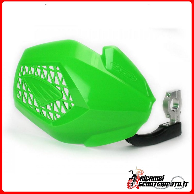 Cycra m4 hand guards GREEN KAWASAKI KLF 220 BAYOU 1988-2001