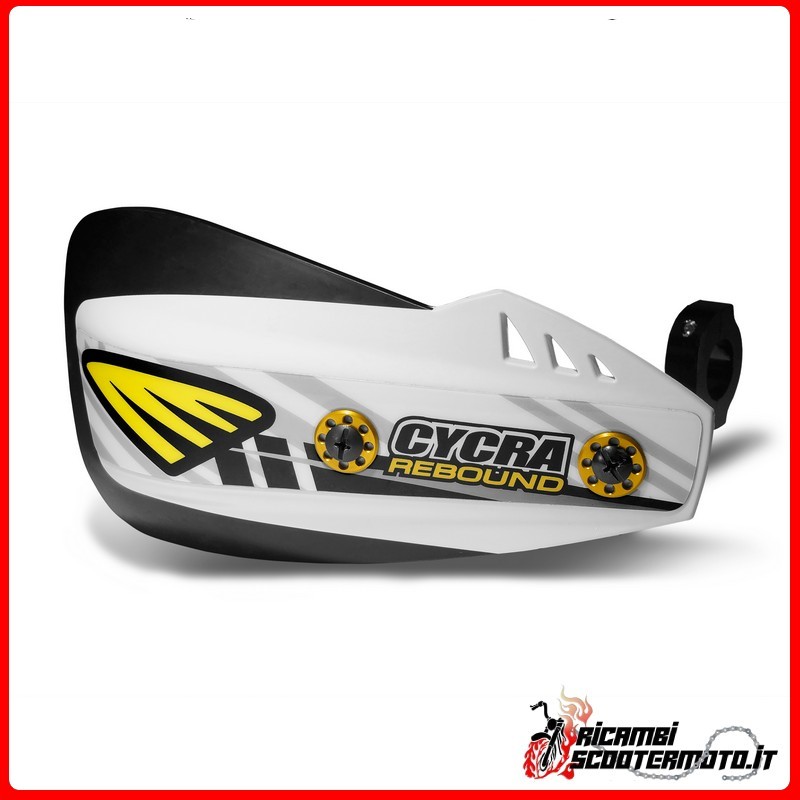Protège-mains REBOUND Blanc KAWASAKI KX 65 2000-2023
