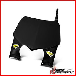 PLACA DE NÚMERO DELANTERA NEGRA ESTADIO HONDA CR-F 450 R 2009-2012