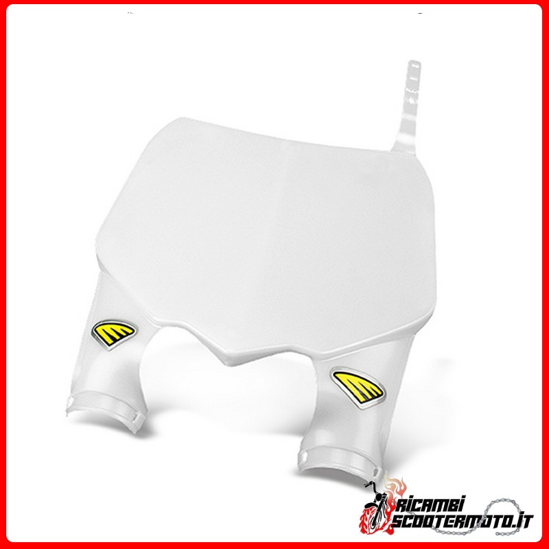 PORTE-NUMÉRO AVANT DE STADE BLANC HONDA CR-F 450 R 2009-2012