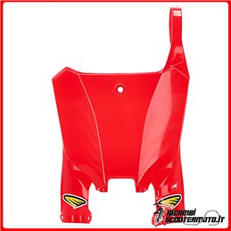 PLAQUE D'IMMATRICULATION AVANT ROUGE DU STADE HONDA CR-F 450 R 2021-2023