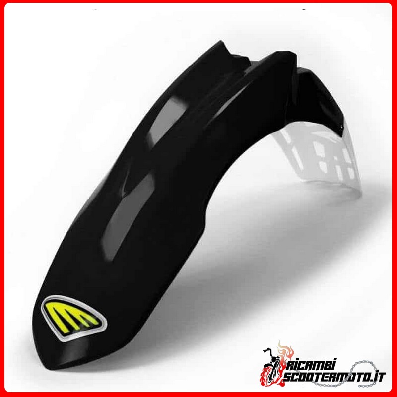 FRONT MUDGUARD BLACK - WHITE HONDA CR 125 R 2002-2007
