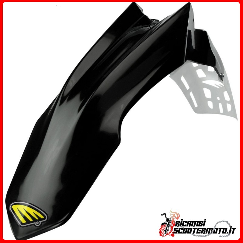 FRONT MUDGUARD BLACK - WHITE HONDA CR-F 450 R 2013-2016 FRONT MUDGUARD BLACK - WHITE HONDA CR-F 450 R 2013-2016