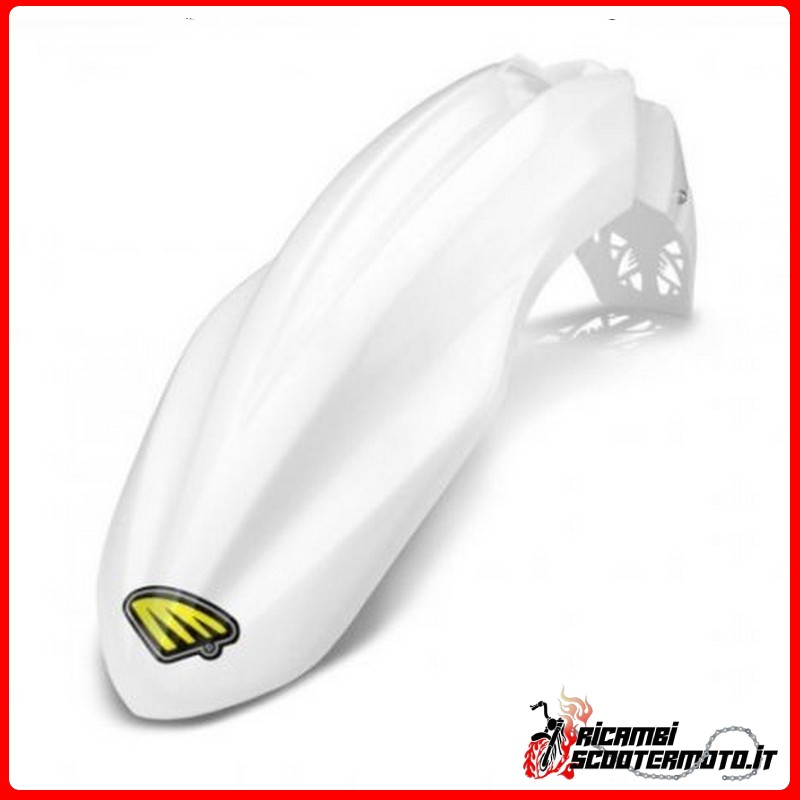 WHITE FRONT MUDGUARD KAWASAKI KX-F 250 4T 2013-2016