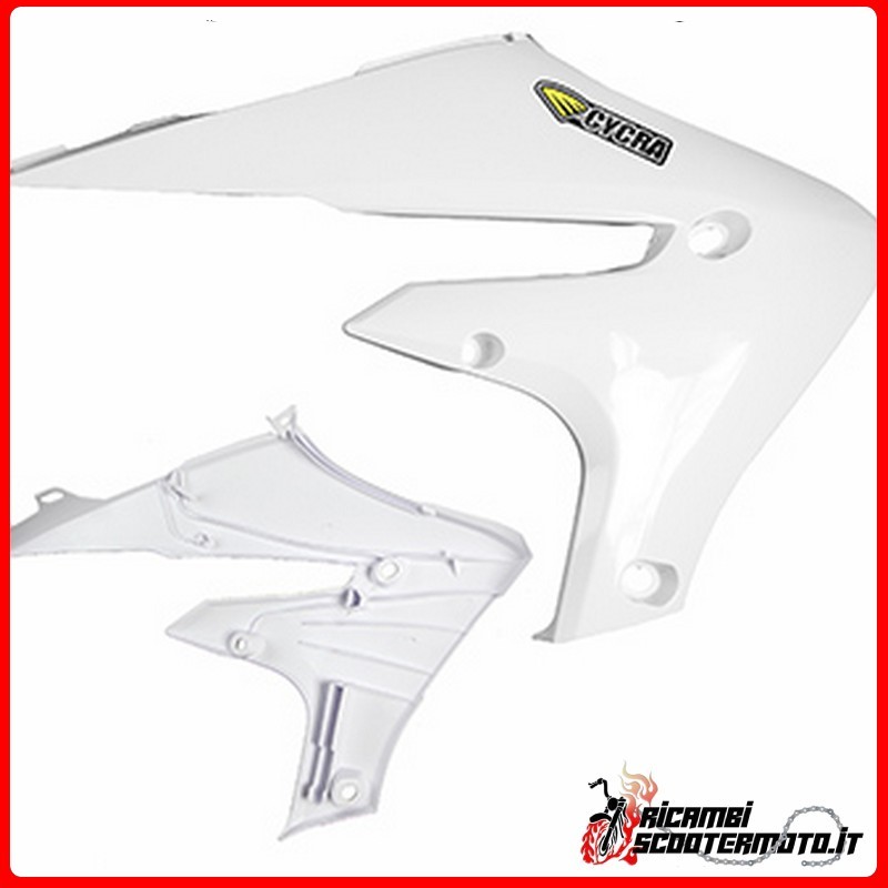 TRANSPORTADOR DE RADIADOR BLANCO YAMAHA WR-F 250 4T 2020-2023