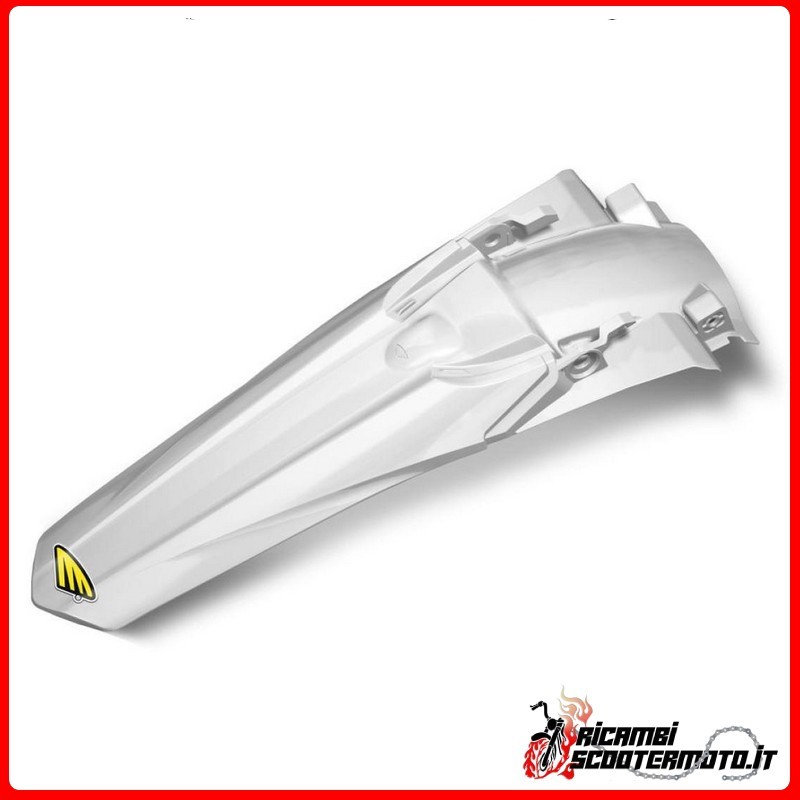 WHITE REAR FENDER HONDA CR-F 450 R 2013-2016