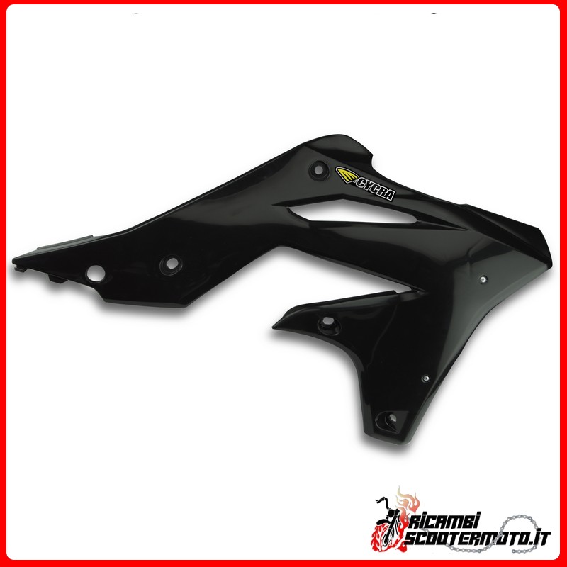 PRISE D'AIR DE RADIATEUR NOIRE KAWASAKI KX-F 450 4T 2013-2015