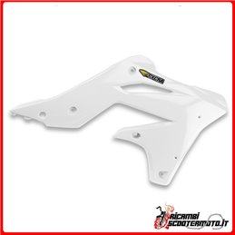 Kühlerlufteinlässe weiß KAWASAKI KX-F 450 4T 2013-2015