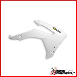 RADIATOR AIR INTAKES WHITE HONDA CR-F 450 R 2013-2016
