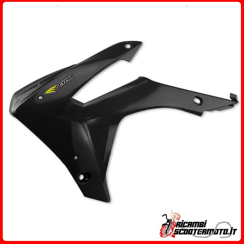 PRISE D'AIR DE RADIATEUR NOIRE HONDA CR-F 450 R 2013-2016