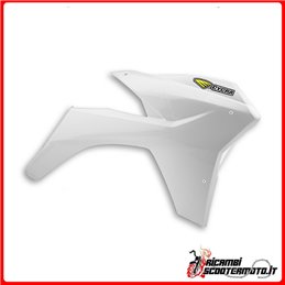 PRISE D'AIR DE RADIATEUR BLANCHE KTM EXC 125 2012-2013