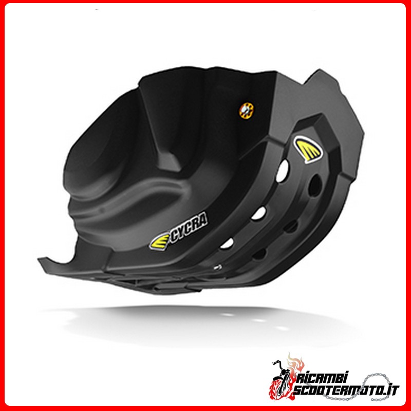 SCHWARZER MOTORSCHIRM HONDA CR-F 450 R 2017-2020