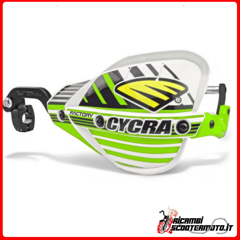 PROBEND CRM 22MM FACTORY GREEN HANDGUARDS KAWASAKI KX 65 2000-2023