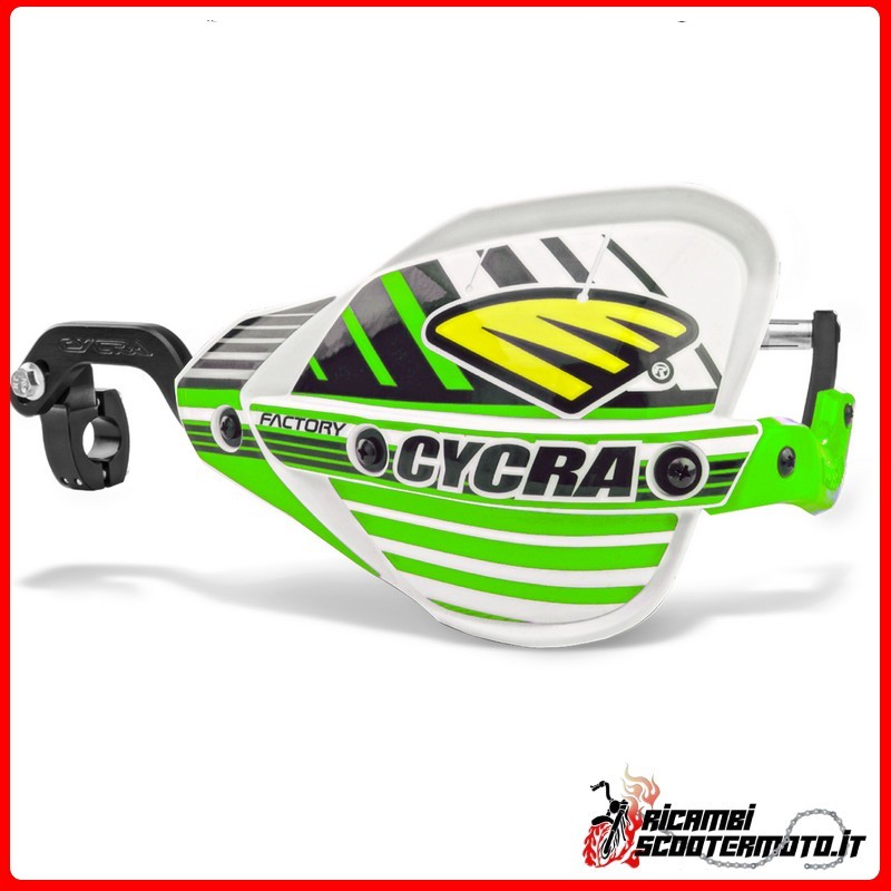PROBEND CRM 28MM FACTORY HANDSCHUTZ Grün KAWASAKI KLX 110 2002-2009