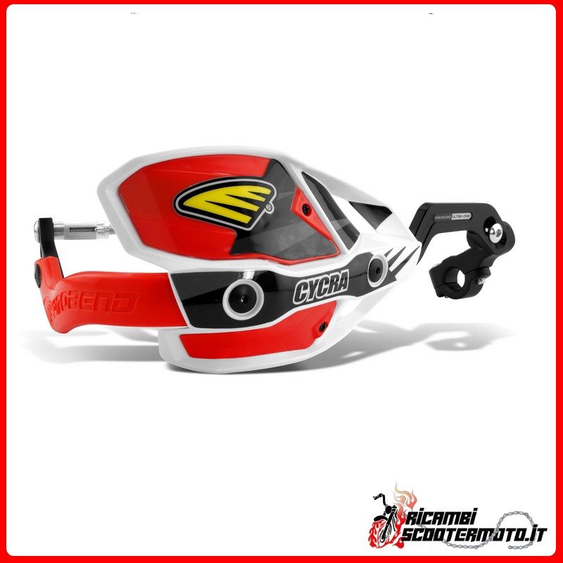 ULTRA PROBEND CRM HANDGUARDS 28MM RED BETA RR 250 4T 2006-2012 ULTRA PROBEND CRM HANDGUARDS 28MM RED BETA RR 250 4T 2006-2012