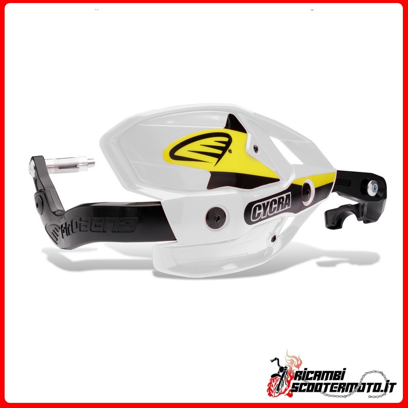 PROBEND ULTRA HANDSCHUTZ MIT HCM 22MM BEFESTIGUNG WEISS GAS GAS EC 125 ENDURO 2T 2007-2017