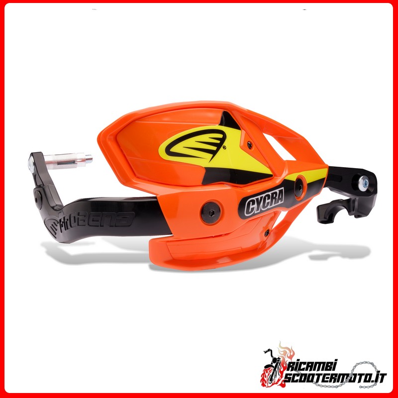 PROBEND ULTRA HANDGUARDS WITH HCM 28MM FIXING BLACK - ORANGE KTM EGS / EXC 200 1998-1999