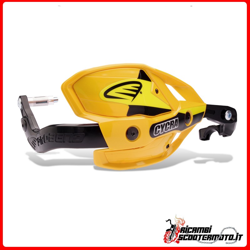 PARAMANI PROBEND ULTRA CON FISSAGGIO HCM 28MM NERO - GIALLO ROYAL SUZUKI RM 125 1996-2000