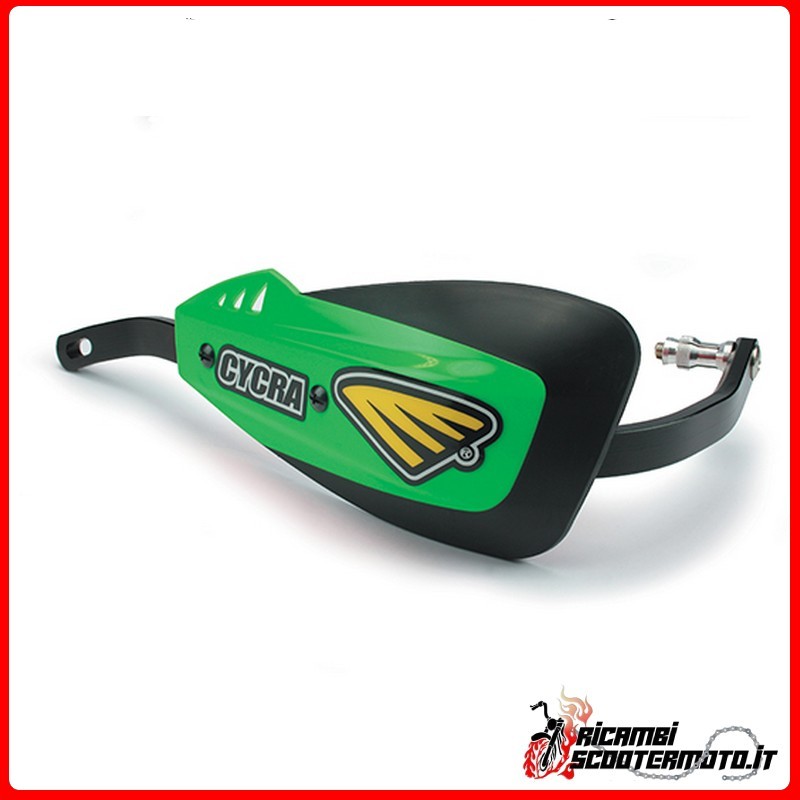 HANDSCHUTZ SERIE ONE OHNE BEFESTIGUNG GRÜN KAWASAKI KLX 110 2002-2009