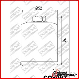 OIL FILTER HYOSUNG MS3 125 2007-2011