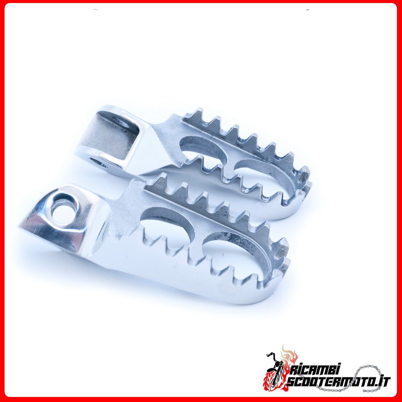 PEDALINI CROSS ACCIAIO HONDA CR 125 R 125 1992-1997