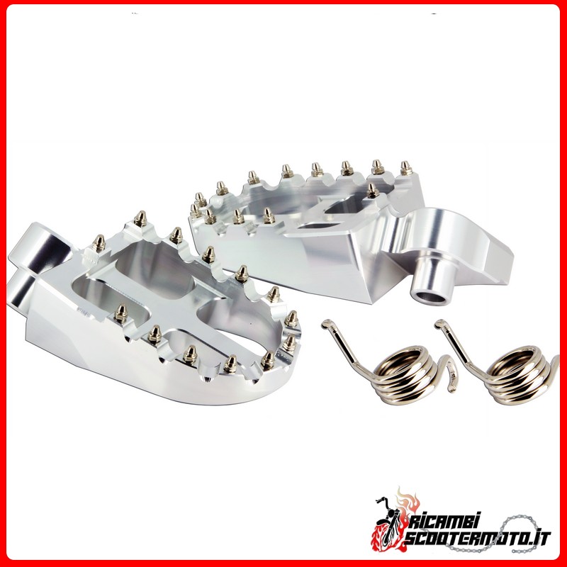 PEDALES CRUZADOS ALUMINIO KTM EXC 125 2000-2011