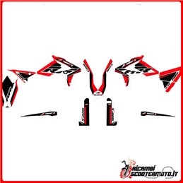 KIT D'AUTOCOLLANTS ROUGES BETA RR 350 4T 2015-2017