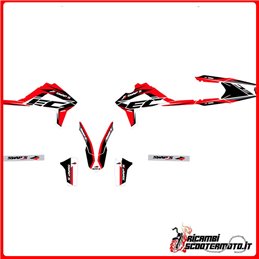 KIT DE PEGATINAS ROJAS GAS GAS EC 300 ENDURO 2T 2014-2017