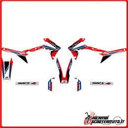RED STICKER KIT HONDA CR-F 450 R 2013-2016