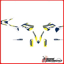 KIT D'AUTOCOLLANTS BLEU HUSQVARNA TC 85 PETITES ROUES 2015-2017