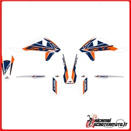 ORANGE STICKER KIT KTM EXC 250 2T 2017-2017
