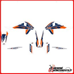 ORANGE STICKER KIT KTM SX 125 2016-2018