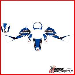 KIT DE PEGATINAS AZULES YAMAHA PW 80 1983-2010