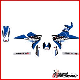 BLAUES AUFKLEBER-SET YAMAHA WR-F 450 4T 2016-2016