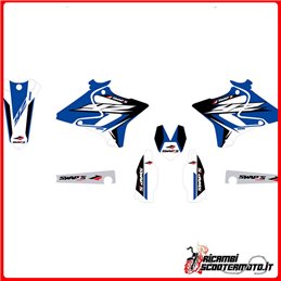 BLUE STICKER KIT YAMAHA YZ 125 2015-2021