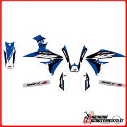 KIT DE PEGATINAS AZULES YAMAHA YZ-F 450 4T 2018-2022