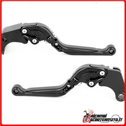 BRAKE AND CLUTCH LEVER KIT BLACK YAMAHA MT-10 2016-2023
