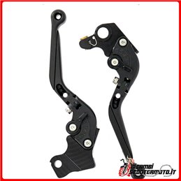 BRAKE AND CLUTCH LEVER KIT BLACK TRIUMPH SPEED TRIPLE 1050 2011-2015