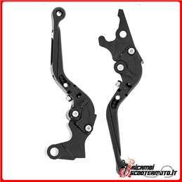 KIT DE PALANCA DE FRENO Y EMBRAGUE NEGRO YAMAHA YZF 300 R3 2015-2020