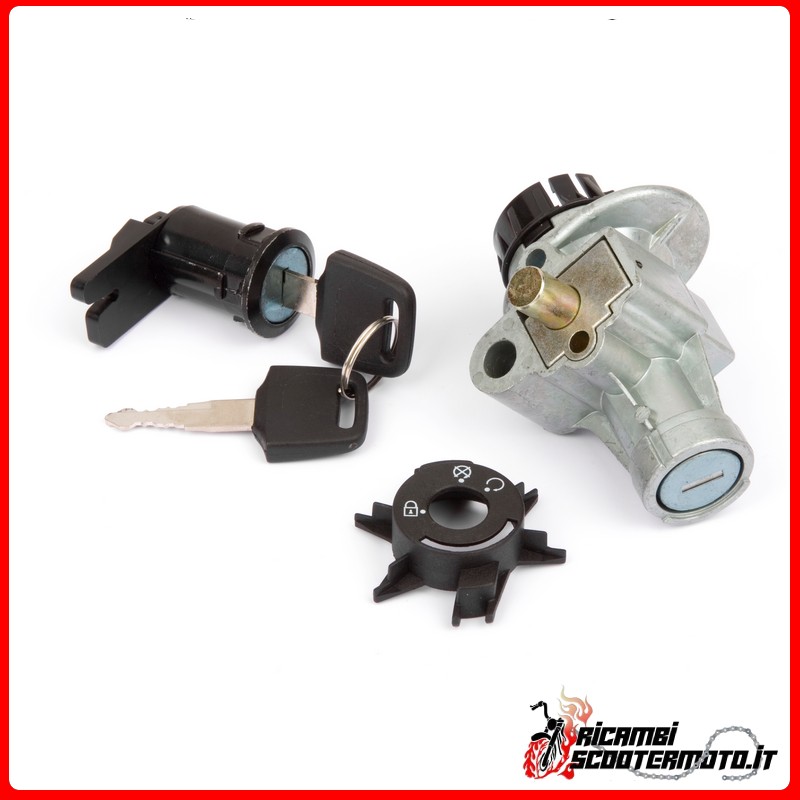 KIT BLOCCHETTO QUADRO E SERRATURE PEUGEOT SPEEDFIGHT 50 - ETRIER AJP 50 1997-2008