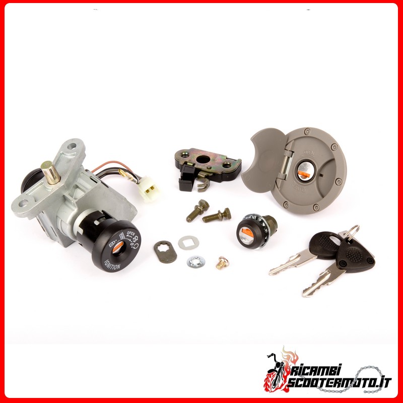 FRAME BLOCK AND LOCKS KIT MBK YQ 50 NITRO 1997-2002