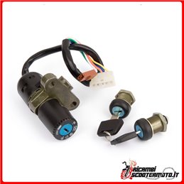 FRAME BLOCK AND LOCKS KIT DERBI SENDA 50 R 1996-1999