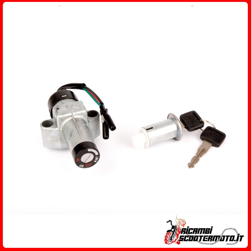 FRAME BLOCK AND LOCKS KIT HONDA SH 50 SCOOPY 1993-1995