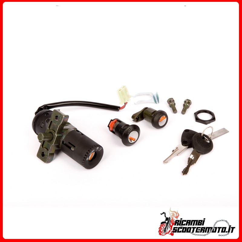 KIT DE BLOCS DE CADRE ET DE SERRURES HONDA SH 125 2001-2004