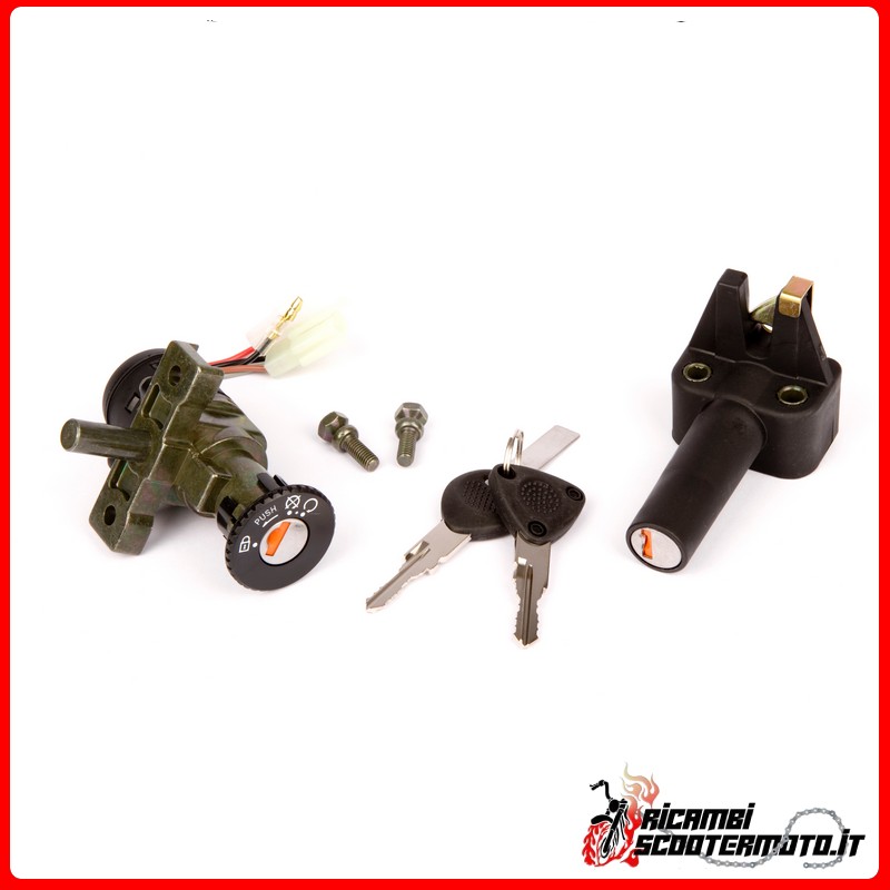 FRAME BLOCK AND LOCKS KIT HONDA SH 125 2005-2008