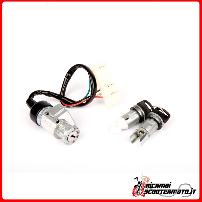 KIT BLOCCHETTO QUADRO E SERRATURE PEUGEOT ST 50 RAPIDO 50 1996-1996