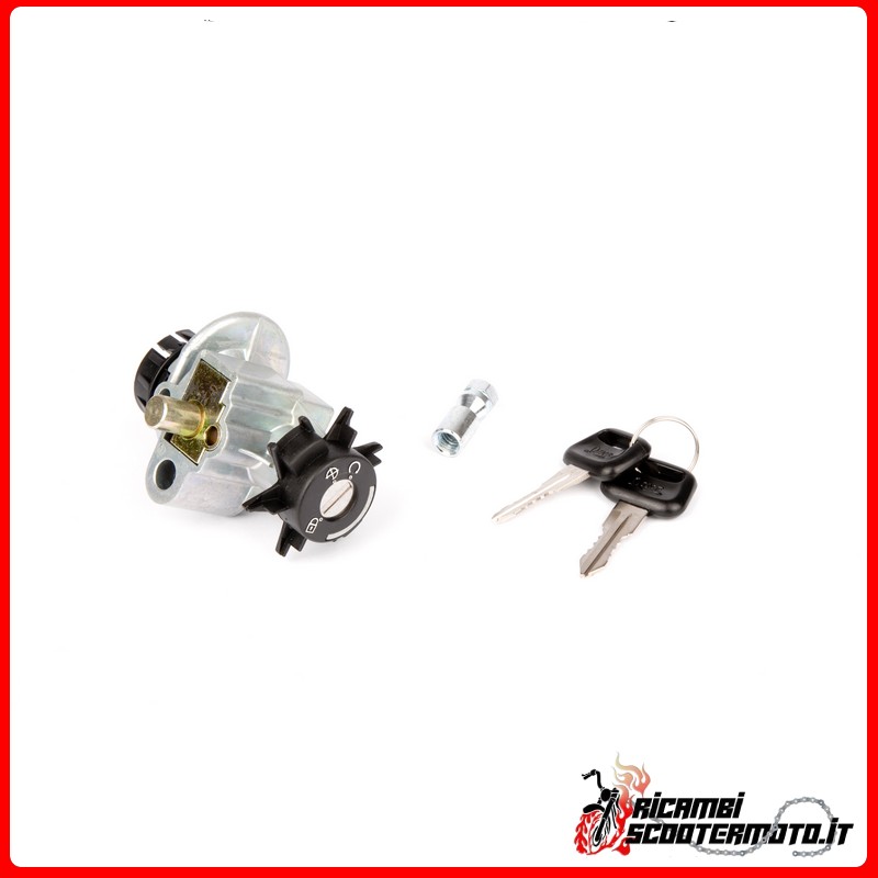 KIT BLOCCHETTO QUADRO E SERRATURE PEUGEOT SQUAB 50 - ETRIER AJP 50 1996-1999